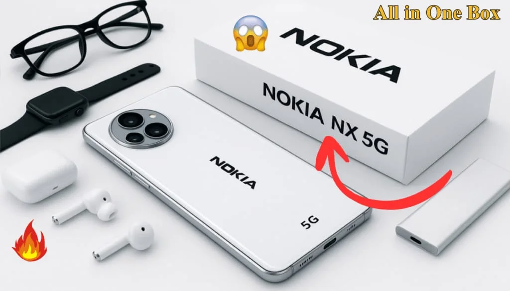 Nokia NX 5G Premium Phone : Stunning AMOLED Display, Pro-Grade Camera & Superfast 150W Charging at ₹12,490 Only!