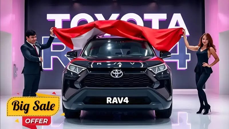 Toyota RAV4 2025 – 44 kmpl Mileage & 7-Star Safety, Killer Look at Just ₹10,999 EMI Start!