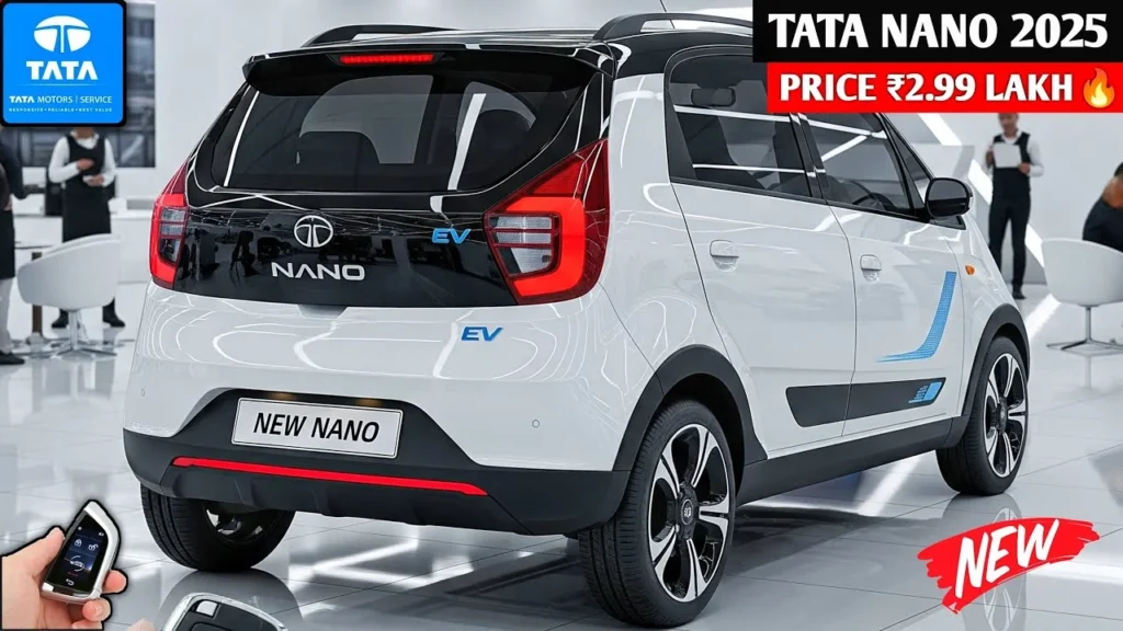 Tata Launches Nano Electric 2025 : Range 380KM on One Charge & 20 Minutes Full Charge for ₹7,999/Month!
